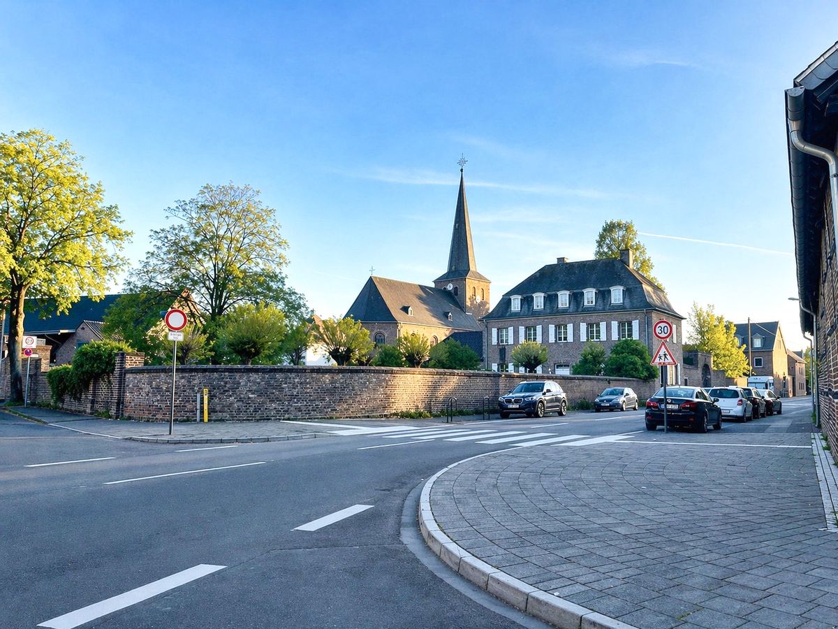 Historischer Ortskern Widdersdorf mit St. Jakobus – urkundlich erwähnt 1109
